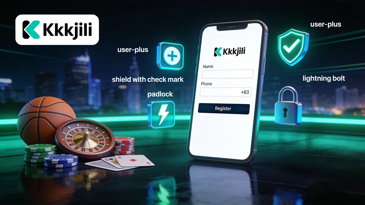 How to Register on KKKJILI in the Philippines for players in the Philippines